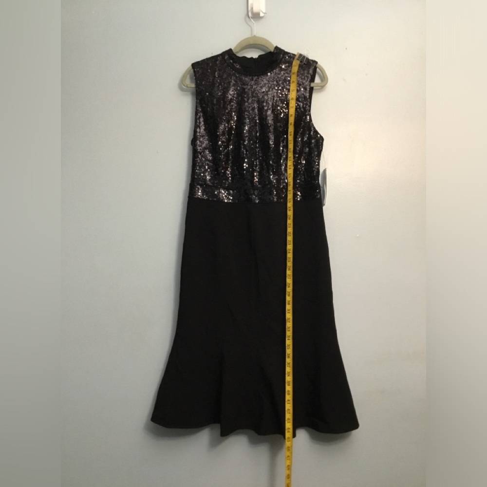Maggy London Black Sequin Backless Dress - Picture 13 of 15